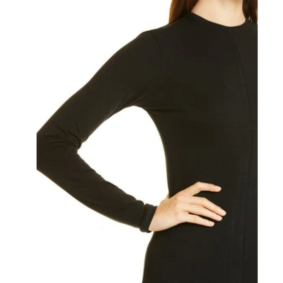 VINCE Black Long Sleeve Dress - Picture 3 of 11